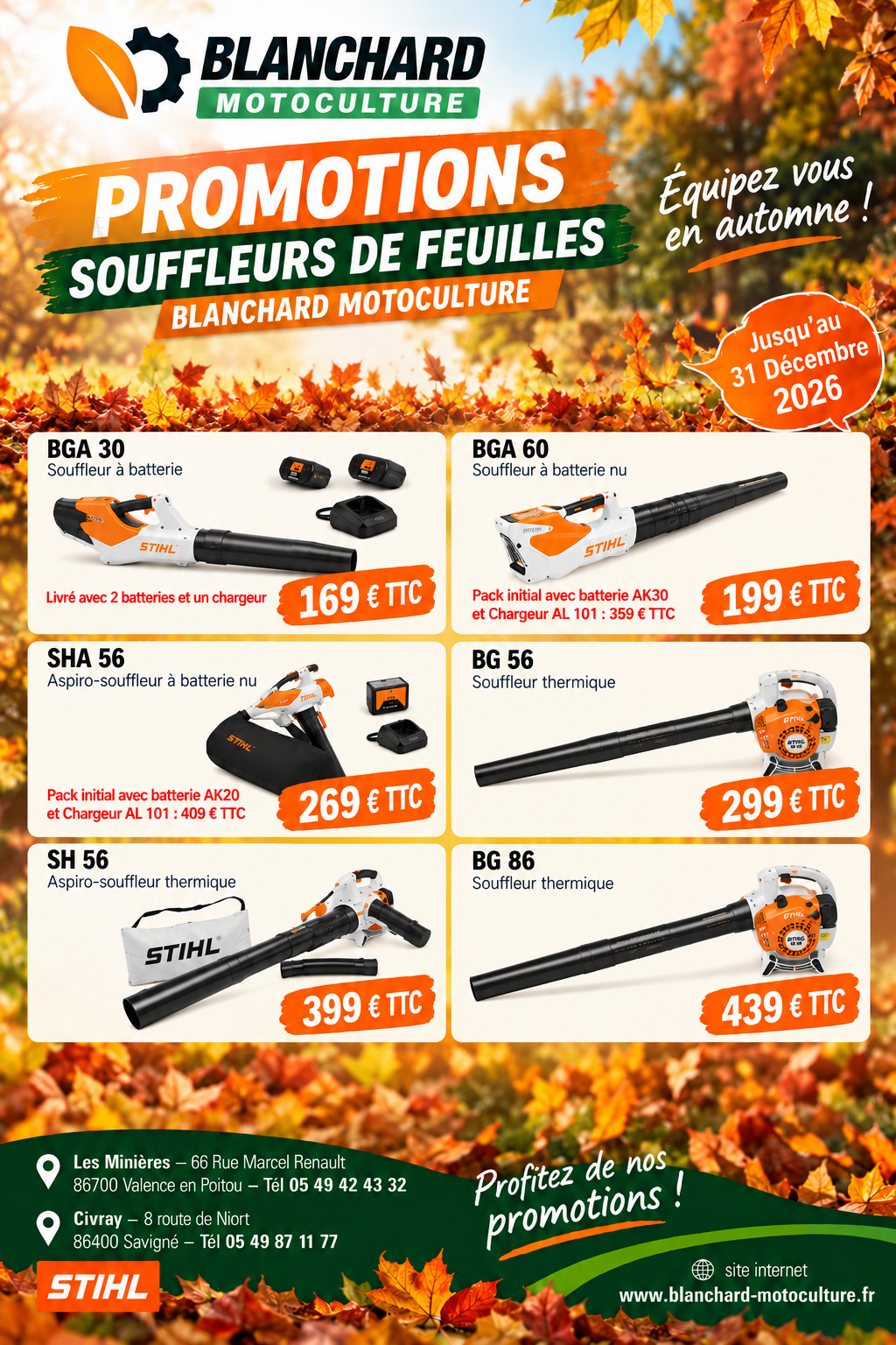 promo souffleur 2026 promo souffleur